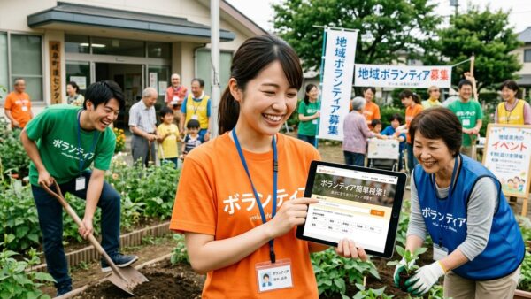 ネットで簡単検索!自分に合うボランティアの探し方